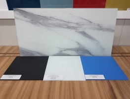 Digital Printed and Painted Matt Finish Glass Splashbacks by Graphic Glass Services