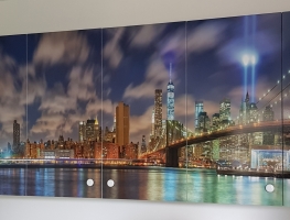 Brooklyn Bridge digital printed Image printed on kitchen cupboards by Diverse Grafik Design (1)