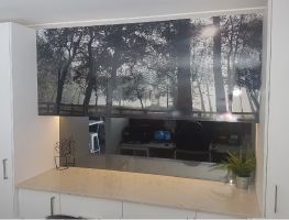 Digital Printed Office Cupboards by Graphic Glass Services