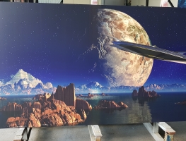Digital Printed Space -CFC-Sheeting