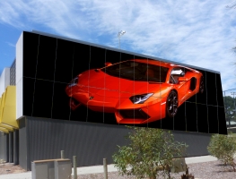 Digital Printed Image on CFC Wall Cladding