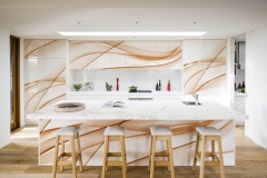 Printed Kitchen Cabinets by Graphic Glass Services