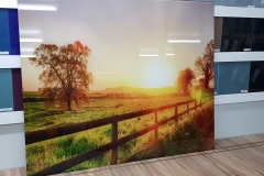 Sunrise Over Landscape by Graphic Glass Services