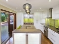Digitally Printed Glass Splashback and Frosted Glass Door Inserts by Graphic Glass Services Qld