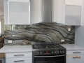 Driftwood Digitally Printed Glass Splashback by Graphic Glass Services Qld