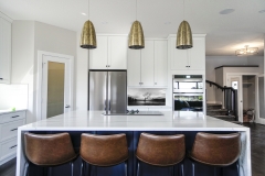 Black & White Tree Printed on Glass Splashback