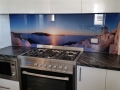 Picturesque Santorini Splashback