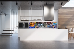 Melbourne Graffiti Art Glass Splashback