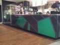 Digitally printed cafe counter by Graphic Glass Services Qld