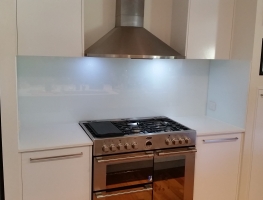 Colour Glass Splashback by Graphic Glass Services