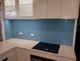Dulux Lagoon Blue by Graphic Glass Services Dulux Lagoon Blue by Graphic Glass Services