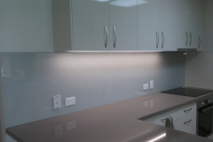 Colourback Glass Splashback by Graphic Glass Services Qld