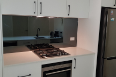 6mm Smoky Grey Tint Toughened Mirror Splashback