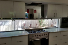 Mirrored Splashback by Graphic Glass Services Qld