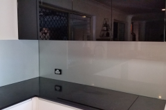 Coarse Silver Splashback