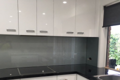 Colourback Glass Splashback by Graphic Glass Services Qld