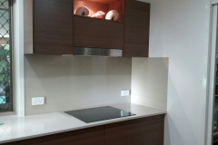 Colourbacked Glass Splashback by Graphic Glass Services Qld