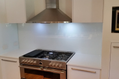 Glass Splashback creates perfect finish to new kitchen