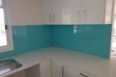 Graphic Glass Tropical Splash Colour Splashback