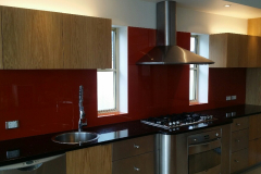 Colourback Glass Splashback by Graphic Glass Services Qld