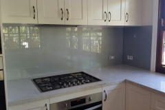 Colourback Glass Splashback by Graphic Glass Services Qld