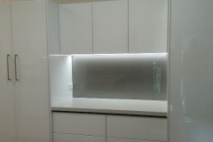 Colourback Glass Splashback by Graphic Glass Services Qld