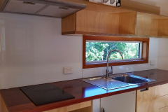 Colourback Glass Splashback by Graphic Glass Services Qld
