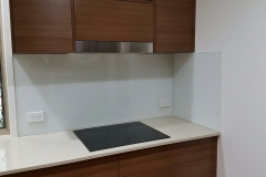 Colourback Glass Splashback by Graphic Glass Services Qld