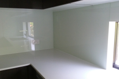 Colourback Glass Splashback by Graphic Glass Services Qld