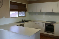 Colourback Glass Splashback by Graphic Glass Services Qld