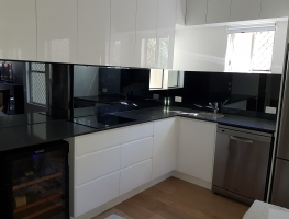 6mm Grey Tint Toughened Glass by Graphic Glass Services