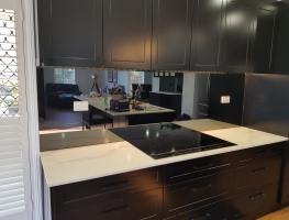 6mm Grey Toughened Mirror by Graphic Glass Services