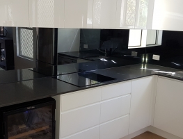 Grey Mirror Toughened Glass