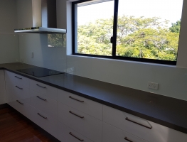 White Toughened Glass from Graphic Glass Services