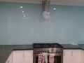 Glass Splashback to ceiling height by Graphic Glass Services Qld