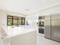White Colour backed Glass Kitchen Splasback by Graphic Glass Services Qld