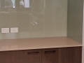 Custom Colourback Glass Kitchen Splashback by Graphic Glass Services Qld