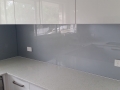 Colourback Glass Kitchen Splashback by Graphic Glass Services Qld