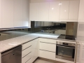 Grey Toughened Mirror Splashback