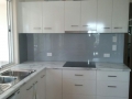 Colourback Glass Splashback by Graphic Glass Services Qld