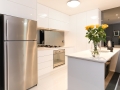 Grey Toughened Mirror Kitchen Splashback by Graphic Glass Services Qld
