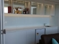 Colour Back Glass Bar Splashback by Graphic Glass Services Qld