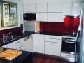 Colourback Glass Splashback by Graphic Glass Services Qld