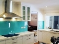 Colourback Glass Kitchen Splashback by Graphic Glass Services Qld