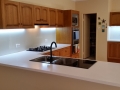 White Colourback Glass Splashbacks by Graphic Glass Services Qld