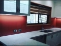 Colourback Glass Splashback in Wild West by Graphic Glass Services Qld