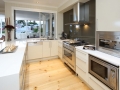 Glass Splashback in Seismic by Graphic Glass Services Qld