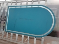 Sandblasted Mirror for Zimmerman Project