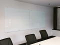 Colourback Glass Whiteboards for Commercial Boardroom by Graphic Glass Services Qld
