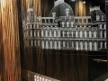 Parliament House Brisbane Sandblasted Mirror Lift Interior Panels by Graphic Glass Services Qld